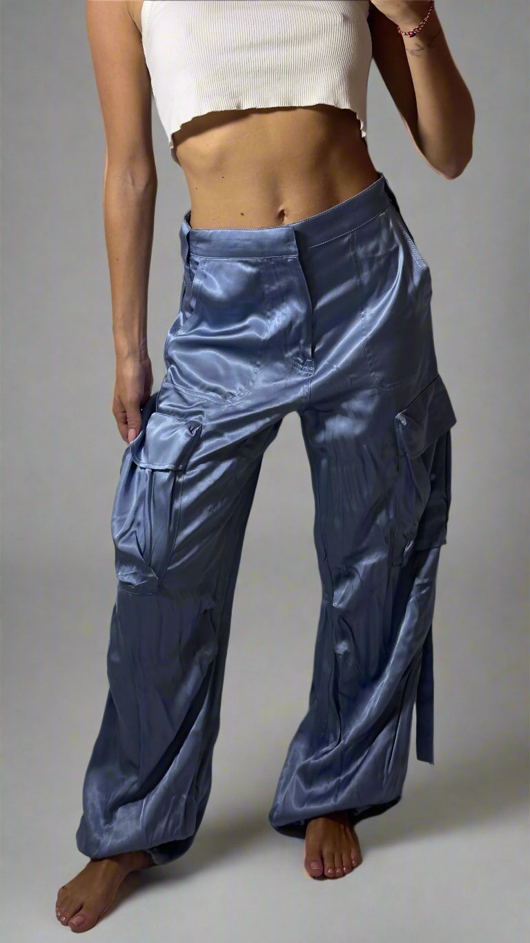 Cargo Pants Satin - Zara