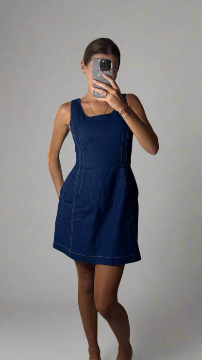 Jeans Dress - Pop&Popl