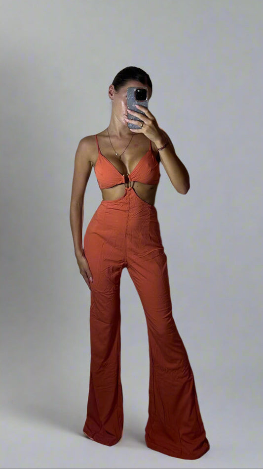 Jumpsuit Cut-Out - Indah Clothing