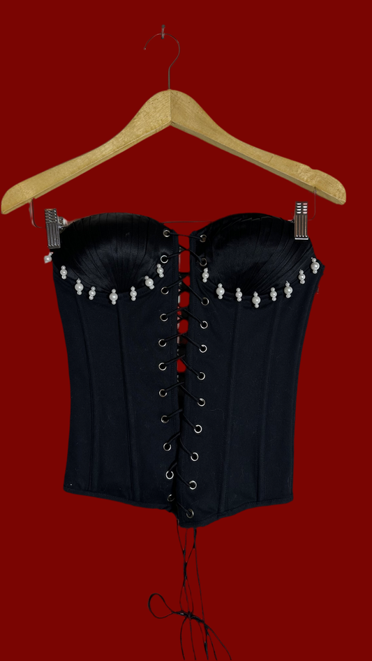 Corset with pearls - Amor Mia